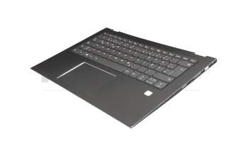 SN20M61690 Original Lenovo Tastatur inkl. Topcase DE (deutsch) grau/schwarz mit Backlight