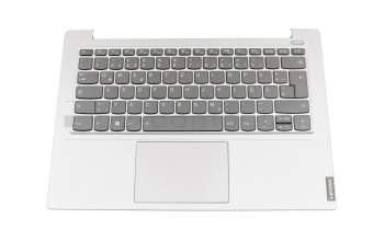 SN20M61690 Original Lenovo Tastatur inkl. Topcase DE (deutsch) grau/silber mit Backlight