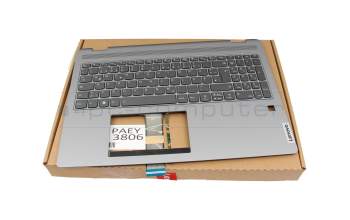 SN21B40858 Original Lenovo Tastatur inkl. Topcase DE (deutsch) grau/grau (Arktik Grau)