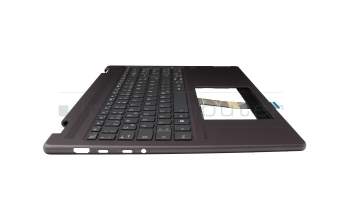 SN21B40858 Original Lenovo Tastatur inkl. Topcase DE (deutsch) grau/grau mit Backlight
