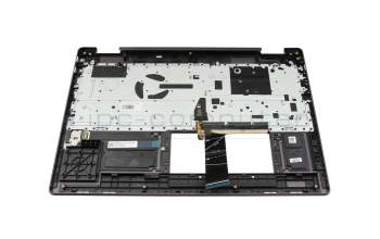 SN21B4O858 Original Lenovo Tastatur inkl. Topcase DE (deutsch) grau/grau mit Backlight