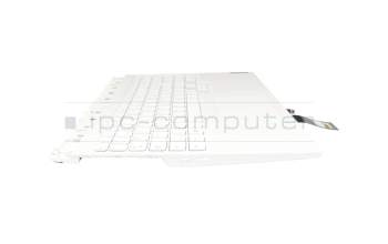 SN21F22182 Original Lenovo Tastatur inkl. Topcase DE (deutsch) weiß/weiß mit Backlight