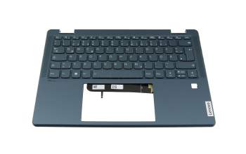 SN21G94800 Original Lenovo Tastatur inkl. Topcase DE (deutsch) blau/blau mit Backlight