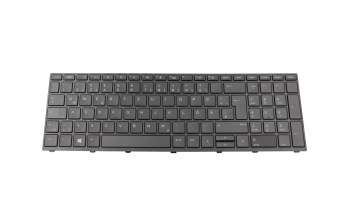 SN6166BL Original HP Tastatur DE (deutsch) schwarz mit Backlight mit Numpad