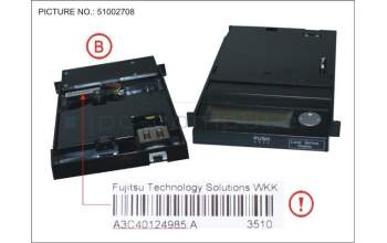 Fujitsu LSD, BLACK,COF / PROJECT ISIS2 für Fujitsu Primergy RX2520 M1