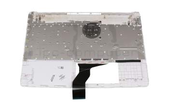 SP5CD038BWX5 Original HP Tastatur inkl. Topcase DE (deutsch) weiß/weiß mit Backlight