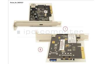 Fujitsu USB3.1 PCIEX4 CARD für Fujitsu Esprimo D757