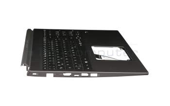 SV5P_A80BWL Original Sunrex Tastatur inkl. Topcase DE (deutsch) schwarz/schwarz mit Backlight