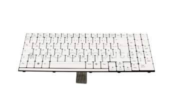 Sager Notebook 9620 Original Tastatur DE (deutsch) weiß