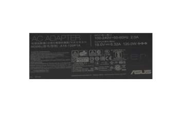 Sager Notebook NP5850 (N850HC) Netzteil 120 Watt abgerundete Bauform