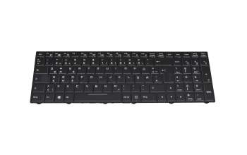 Schenker Media 15 Original Tastatur DE (deutsch) schwarz mit Backlight (N85)