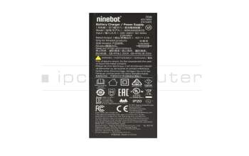 Segway Ninebot KickScooter F30D Original Netzteil 70,0 Watt abgerundete Bauform