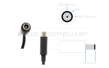 Segway Ninebot eKickScooter F2 D Original Netzteil 71,0 Watt EU Wallplug abgerundete Bauform