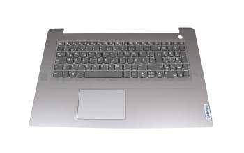 T033L1 Tastatur inkl. Topcase DE (deutsch) grau/grau