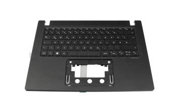 T073C1 Tastatur inkl. Topcase DE (deutsch) schwarz/schwarz