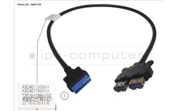 Fujitsu T26139-Y3999-V505 CBL_USB30_650