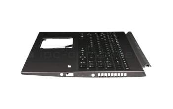 TA7157 Tastatur inkl. Topcase DE (deutsch) schwarz/schwarz mit Backlight