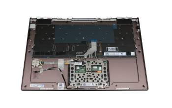 TBY920 Tastatur inkl. Topcase DE (deutsch) grau/bronze mit Backlight