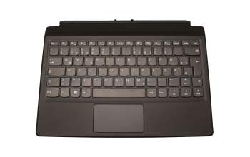 TDL510 Tastatur inkl. Topcase DE (deutsch) schwarz/schwarz