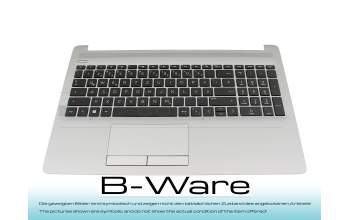 TH25GR Tastatur inkl. Topcase DE (deutsch) schwarz/silber B-Ware