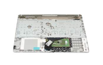 TH25GR Tastatur inkl. Topcase DE (deutsch) schwarz/silber B-Ware