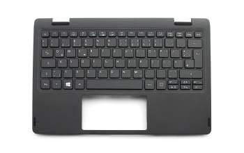 TR3131 Tastatur inkl. Topcase DE (deutsch) schwarz/schwarz