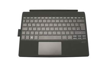 TSW512 Tastatur inkl. Topcase DE (deutsch) schwarz/schwarz