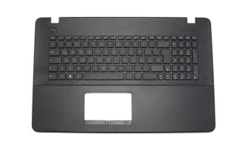 Tastatur (DE) schwarz/schwarz - ohne Touchpad für Asus F751LN