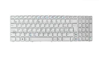 Tastatur, Schweiz/französisch (CH/FR) - weiß für Asus K72JU