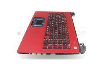 Toshiba Satellite L50-B-1PW Original Tastatur inkl. Topcase DE (deutsch) schwarz/rot