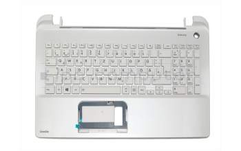 Toshiba Satellite L50-B-1PW Original Tastatur inkl. Topcase DE (deutsch) weiß/weiß