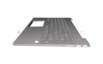 Toshiba Satellite S50W-C Original Tastatur inkl. Topcase SP (spanisch) grau/grau mit Backlight