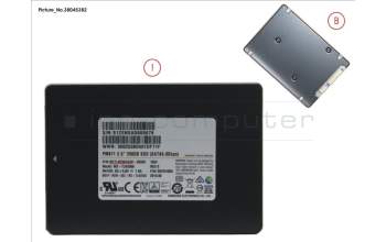 Fujitsu UGS:MZ7LN256HCHP SSD S3 256GB 2.5 SATA (7MM)