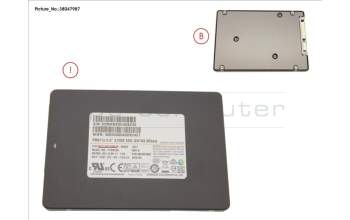Fujitsu UGS:MZ7LN512HMJP SSD S3 512GB 2.5 SATA (7MM)
