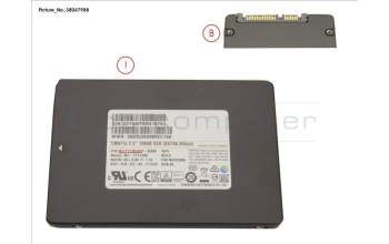Fujitsu UGS:MZ7TY128HDHP SSD S3 128GB 2.5 SATA (7MM)