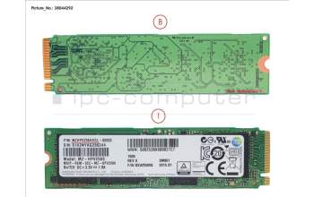 Fujitsu SSD PCIE M.2 2280 256GB für Fujitsu Esprimo D556