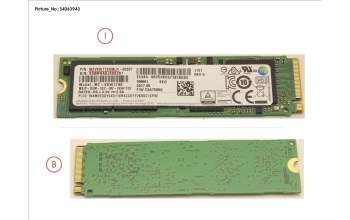 Fujitsu UGS:MZVKW1T0HMLH-TCG SSD PCIE M.2 2280 1TB SM961 (OPAL)