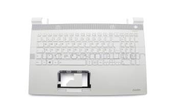 V148046CK2 Original Toshiba Tastatur inkl. Topcase DE (deutsch) weiß/weiß