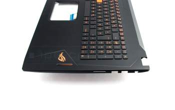 V156230AK1 Original Sunrex Tastatur inkl. Topcase DE (deutsch) schwarz/schwarz mit Backlight
