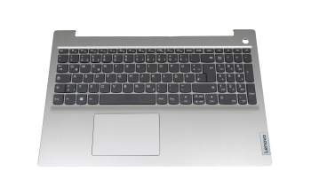 V161420CK1-GR Original Sunrex Tastatur inkl. Topcase DE (deutsch) grau/silber