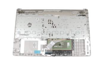 V162602IS1 GR Original Sunrex Tastatur inkl. Topcase DE (deutsch) schwarz/silber