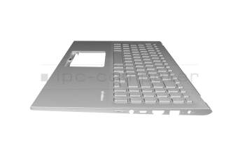 V182562DE1 Original Asus Tastatur inkl. Topcase DE (deutsch) silber/silber