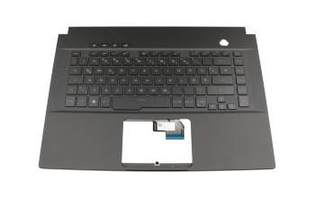 V184662DE1 GR Original Sunrex Tastatur inkl. Topcase DE (deutsch) schwarz/schwarz mit Backlight