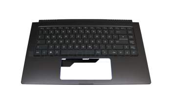 V190622BK1 Original Sunrex Tastatur inkl. Topcase DE (deutsch) grau/grau mit Backlight
