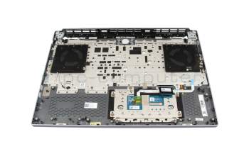 V223620GK2-GR Original Sunrex Tastatur inkl. Topcase DE (deutsch) schwarz/grau mit Backlight