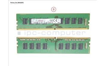 Fujitsu V26808-B5004-F301 MEMORY 8GB DDR4-2133 UD