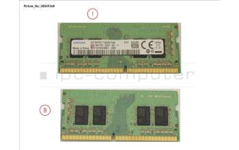 Fujitsu V26808-B5034-G302 MEMORY 8GB DDR4 SO