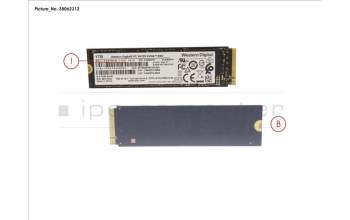 Fujitsu WDC:SDAPNTW-1T00 SSD PCIE M.2 2280 1TB