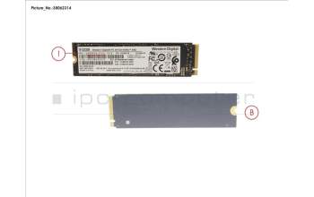 Fujitsu WDC:SDAPNTW-512G SSD PCIE M.2 2280 512GB