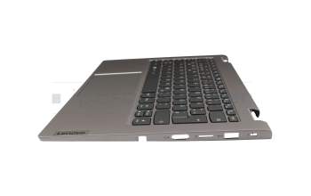 WKH08K Original Lenovo Tastatur inkl. Topcase DE (deutsch) anthrazit/grau mit Backlight mit Smart Pen Fach